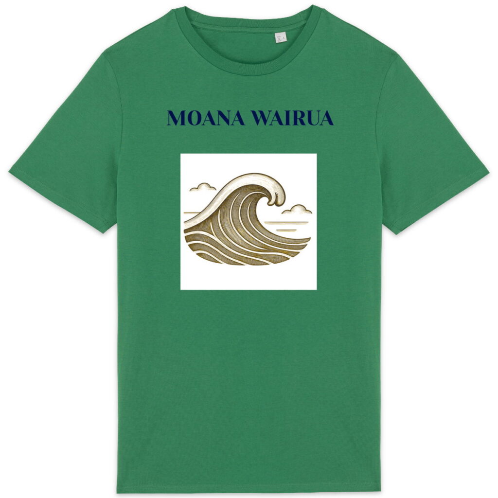 T-shirt MOANA WAIRUA Original — 100 % Coton Biologique