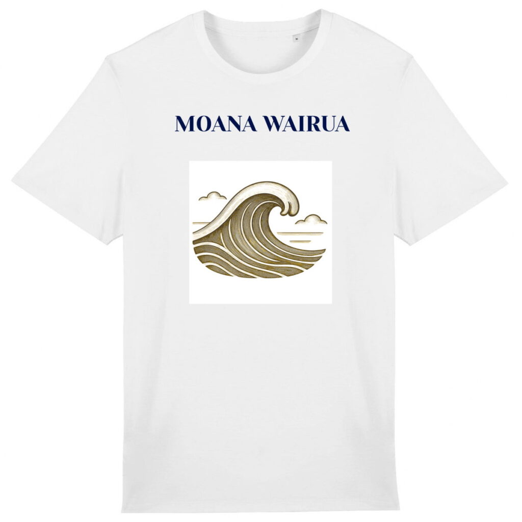 T-shirt MOANA WAIRUA Original — 100 % Coton Biologique