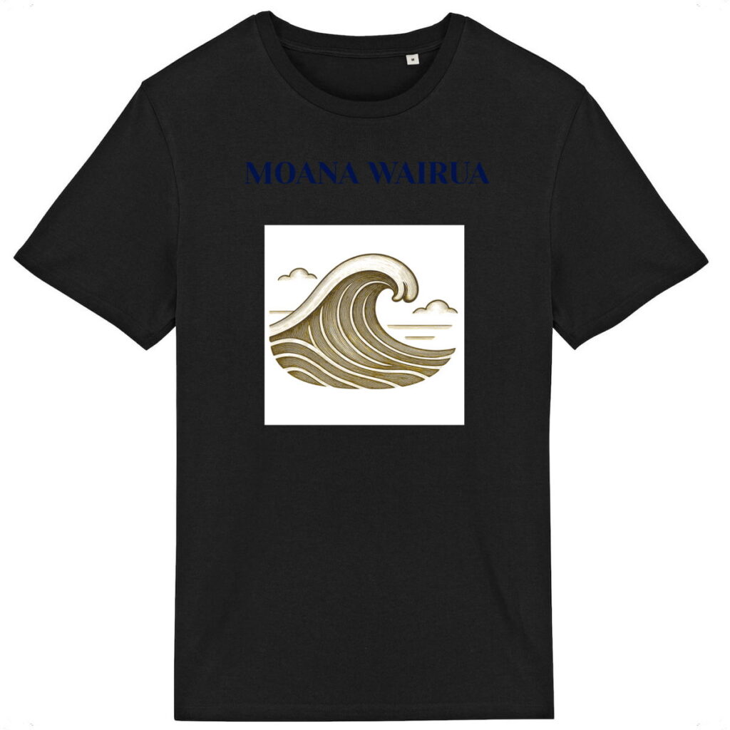 T-shirt MOANA WAIRUA Original — 100 % Coton Biologique