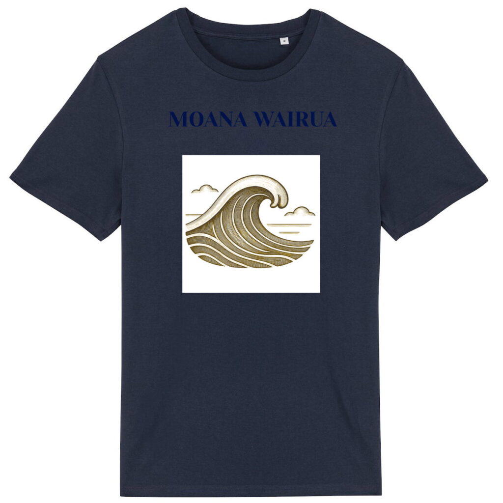 T-shirt MOANA WAIRUA Original — 100 % Coton Biologique
