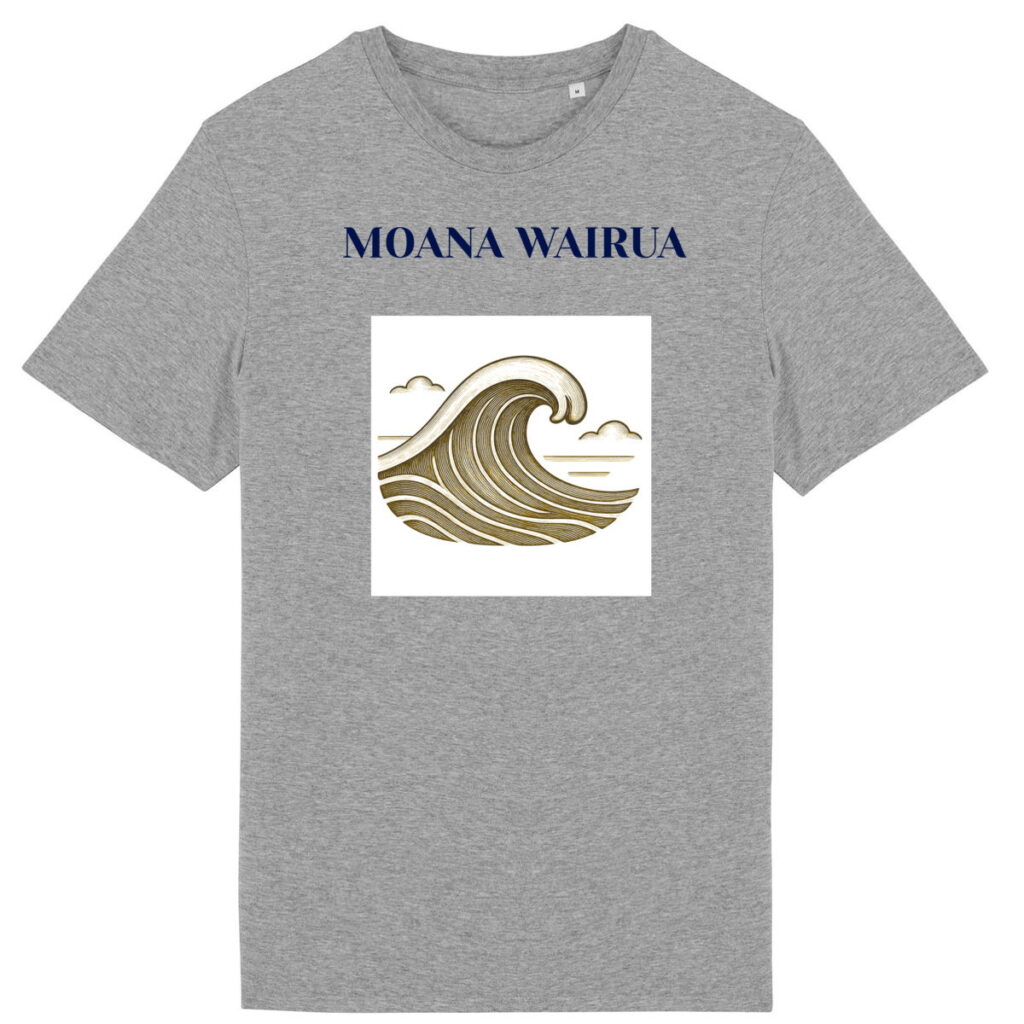 T-shirt MOANA WAIRUA Original — 100 % Coton Biologique