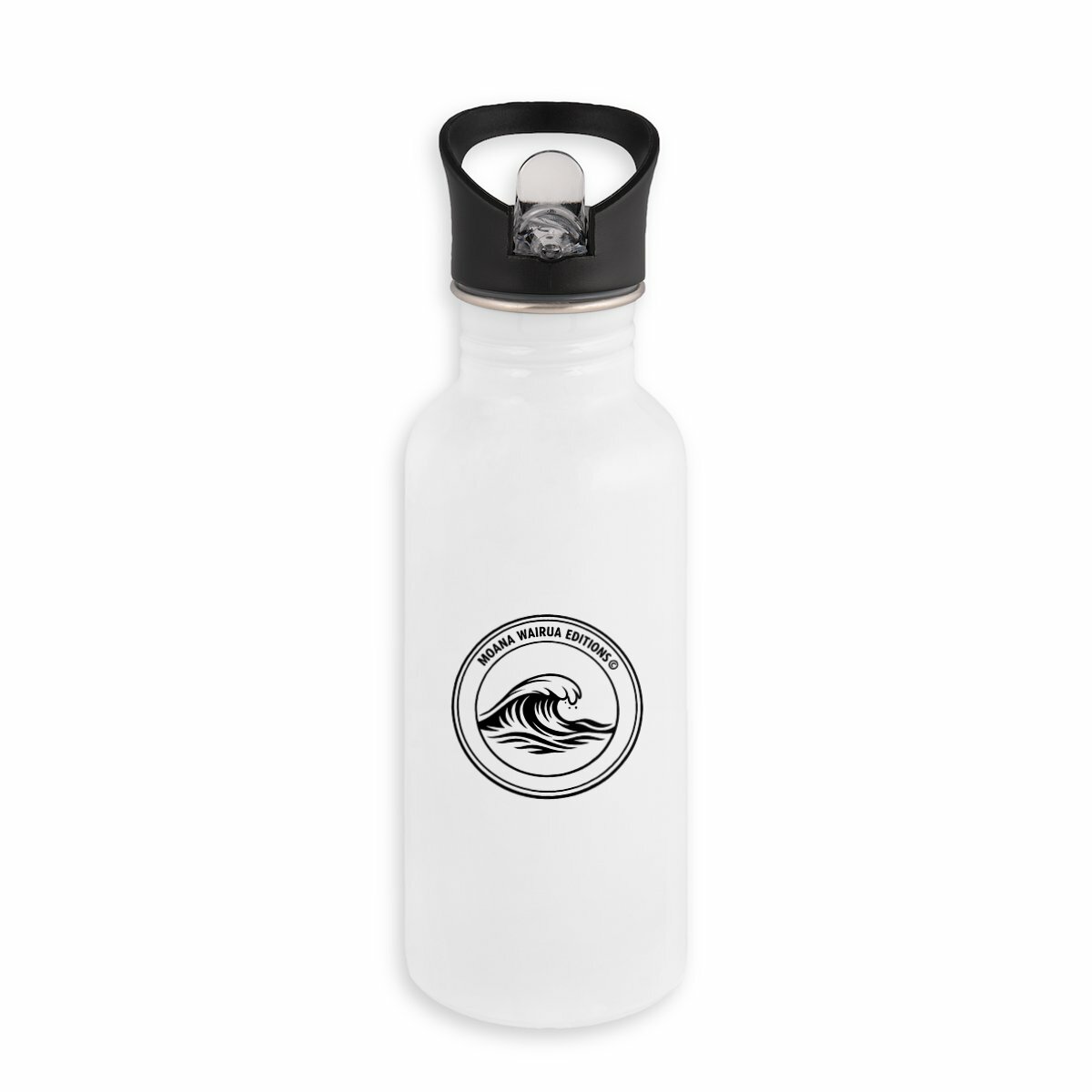 Bouteille MOANA WAIRUA Originale — Inox 500 ml avec Paille
