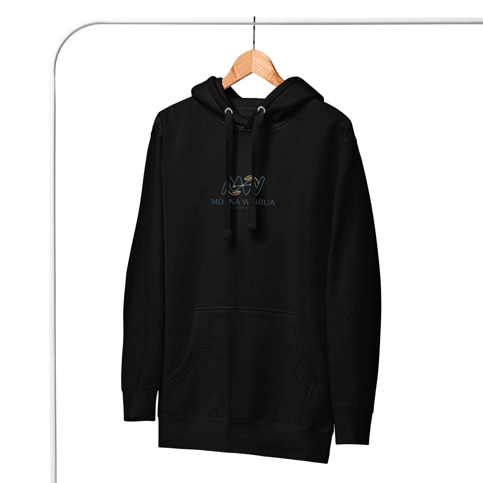 unisex premium pullover hoodie black front 6a97f37b34646.jpg