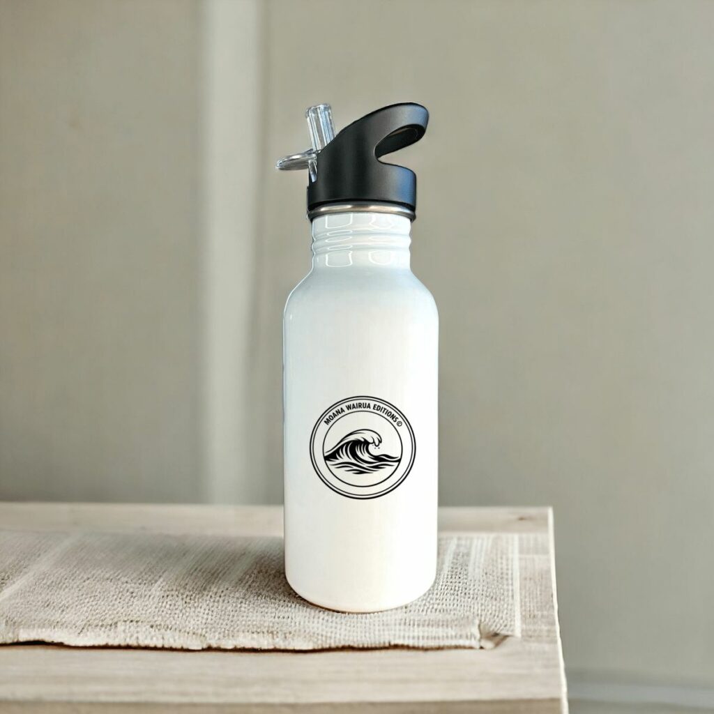 Bouteille MOANA WAIRUA Originale — Inox 500 ml avec Paille