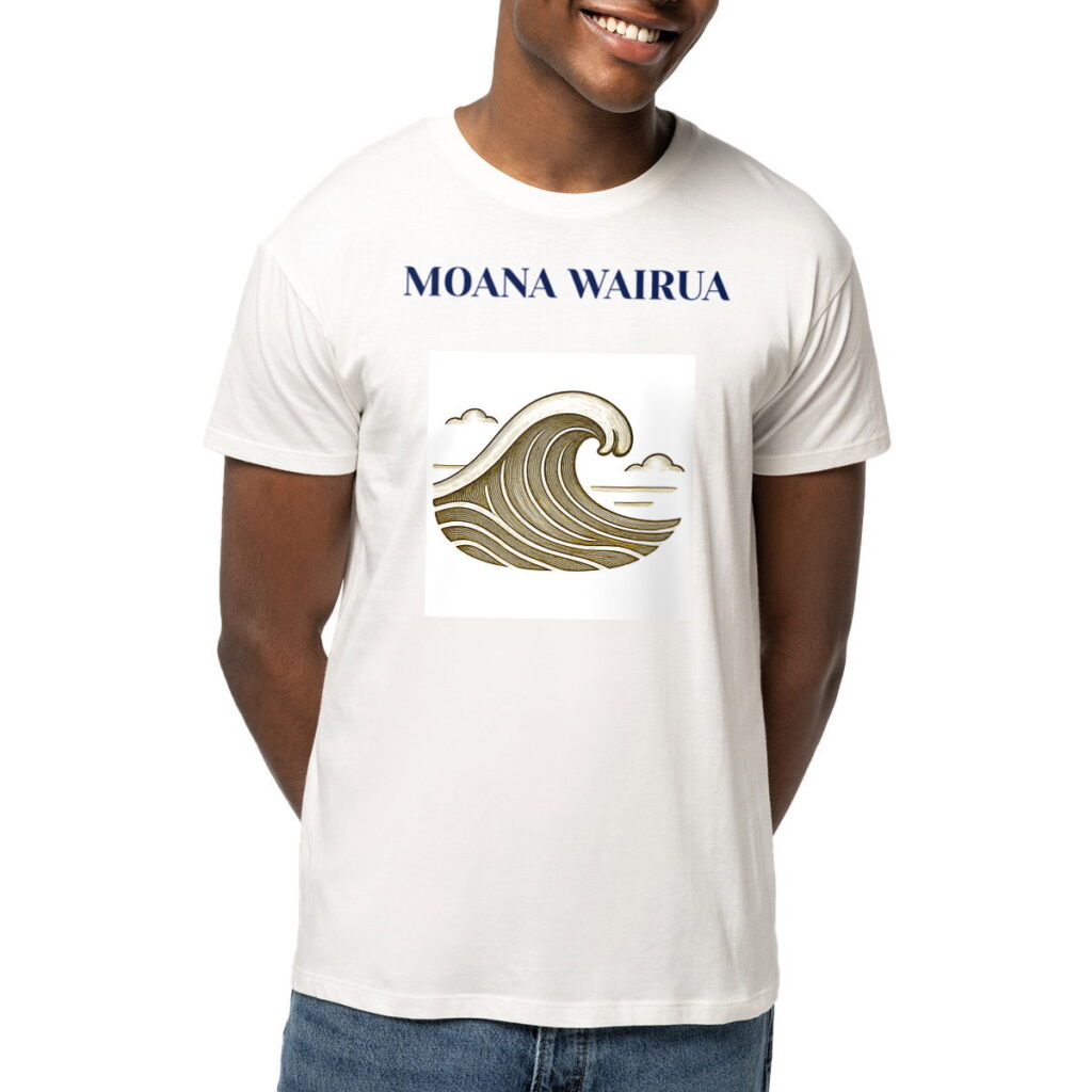 T-shirt MOANA WAIRUA Original — 100 % Coton Biologique